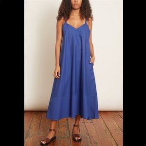Veda Rio Cotton Cobalt Dress